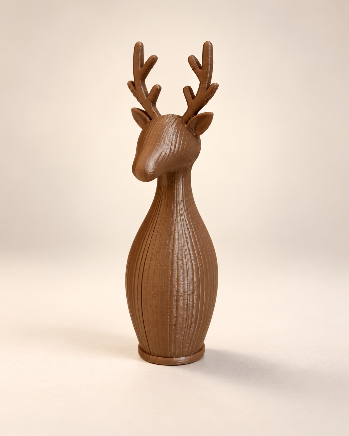 Cervatillo minimalista de Navidad